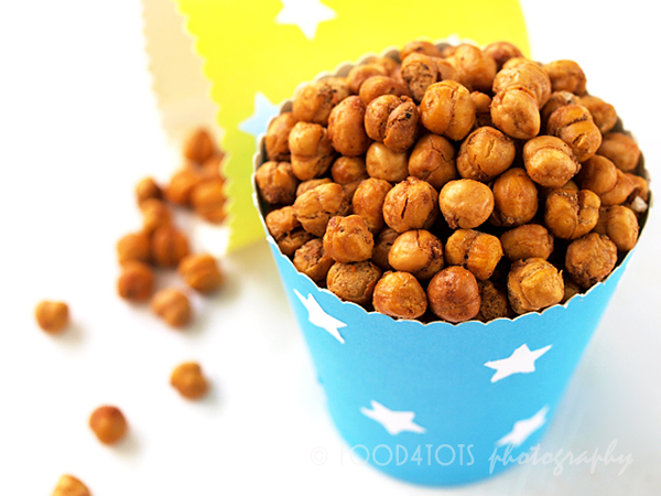 crispy,roasted chickpeas, roasted garbanzo beans, snack, toddlers, legume, beans