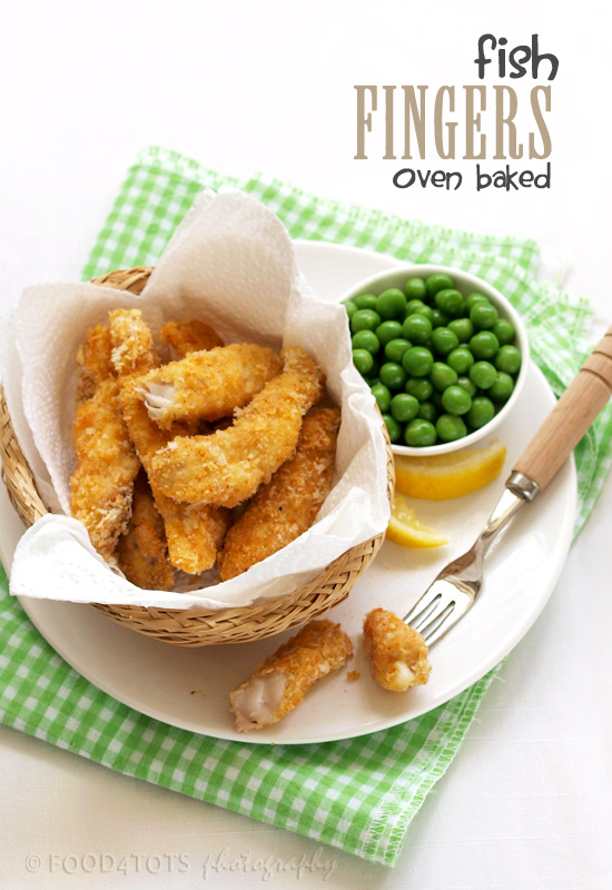 oven baked fish fingers, fish fingers, fish sticks, fish nuggets, fish bites, toddlers, Food-4Tots, fish and chips