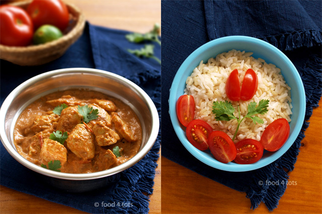 Chicken Tikka Masala, kid-friendly masala, Indian cuisine, food for tots, Food 4 Tots, recipes for toddlers