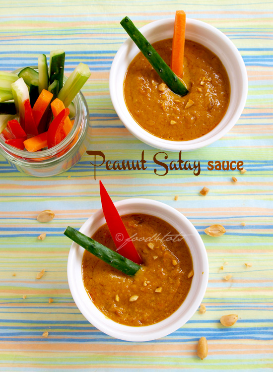 Satay Sauce, Satay Peanut Sauce, Satay Dip, Peanut Satay Dip, Dip for Kids, Toddler, Food For Tots, Recipes for Toddlers